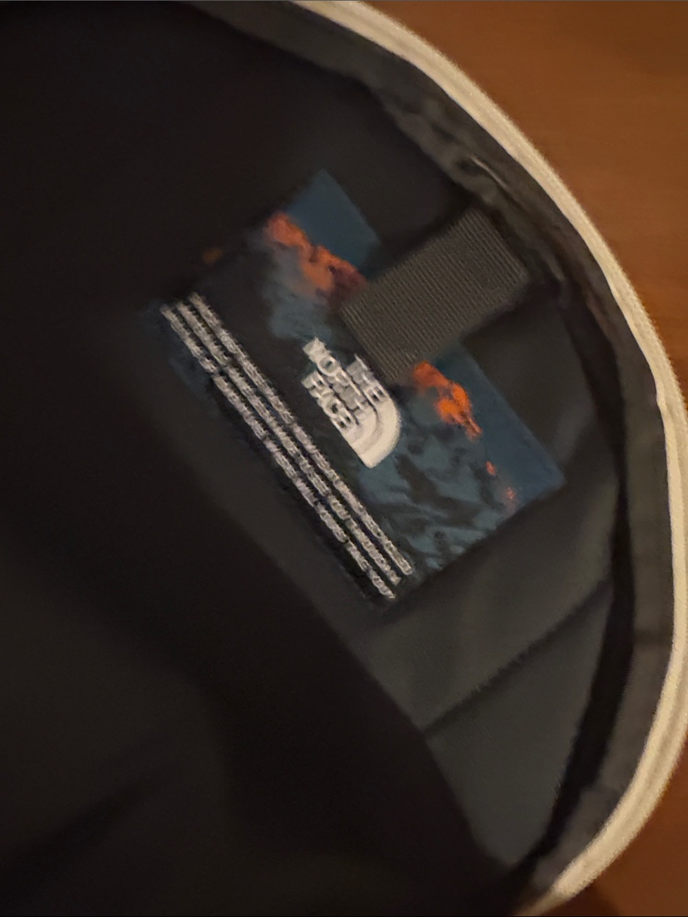 The North Face Cream Daypack with Bungee Cord - Picture 7 of 7